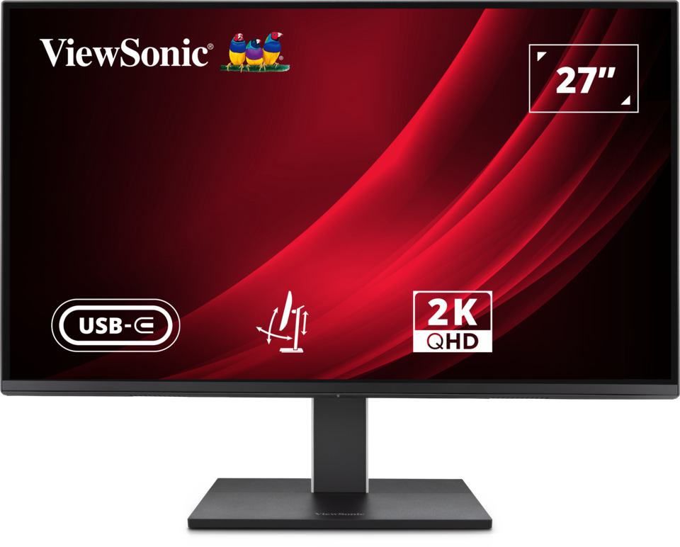 ViewSonic VG2752-2K 27” QHD 100Hz USB-C Business Monitor with